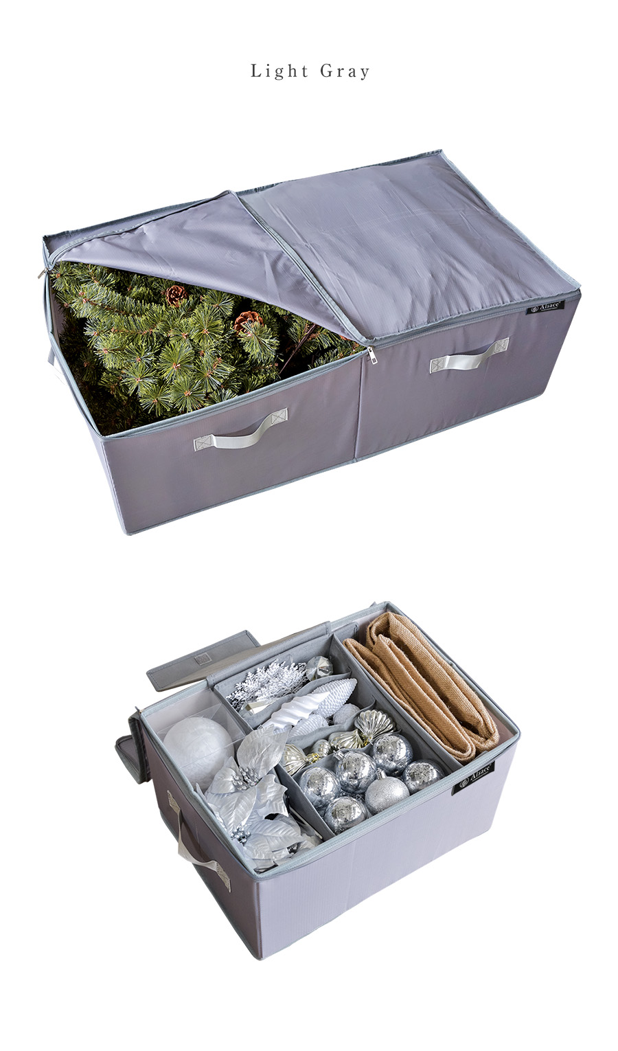 アルザスツリー150cm 2024年Ver. 収納バッグセット　クリスマスツリー 公式 Alsace(R) 正規品】クリスマスツリー 収納バッグ 2025ver.【M / L