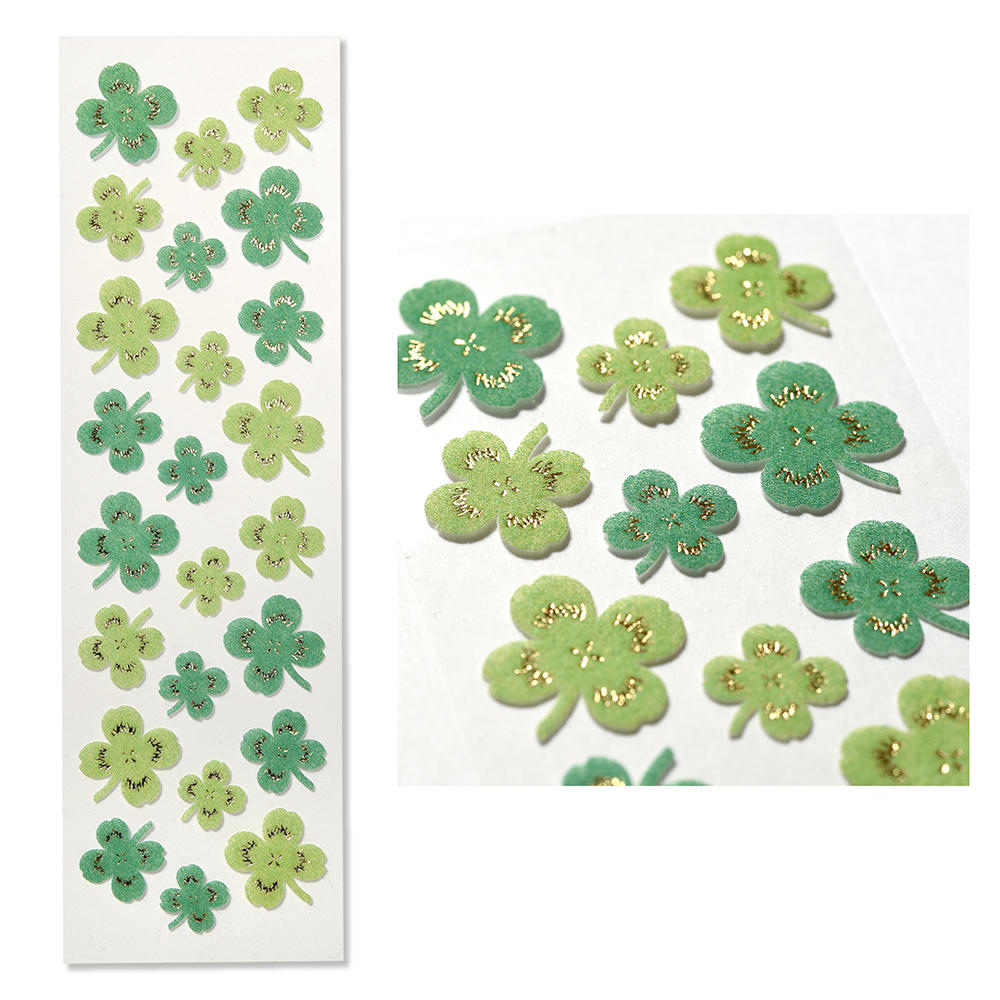 楽天市場】【季節限定シール】コレクトシール 春柄 クローバー