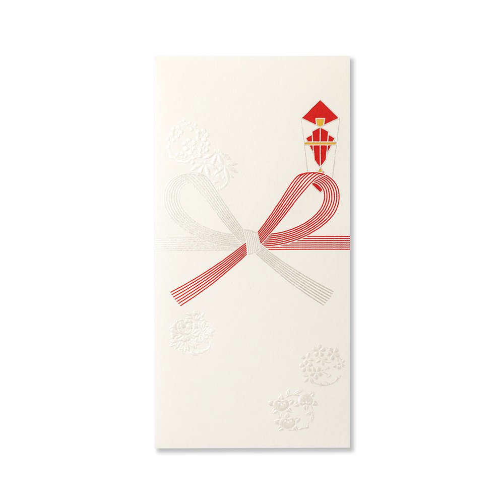楽天市場】金封 文字入り 花丸文 花結び 御中元 175x88mm 2組入