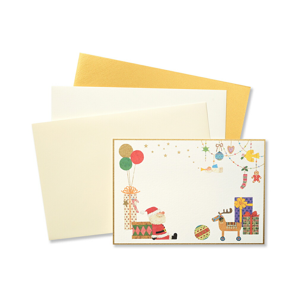 楽天市場】封筒3枚・カード3枚ショートメッセージカードセット｜メリー