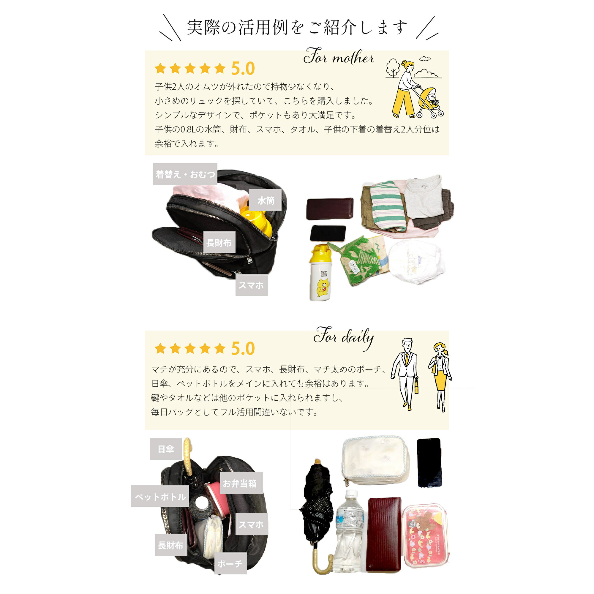 ミニリュック レディース 小さめ 軽い 旅行 軽量 通勤 通学 おしゃれ 大人 かわいい ブラック リュックサック ママバッグ ファスナー デイバック リュックバッグ 使いやすい