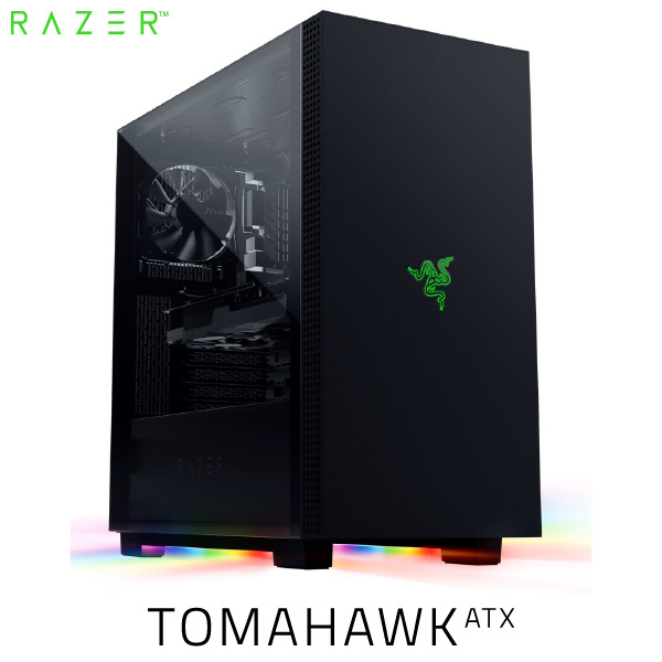 交換無料 Razer公式 Razer Tomahawk Atx ミッドタワー ゲーミング シャーシ Rc21 R3m1 レーザー Pcケース 人気が高い Www Siapctg Com Co