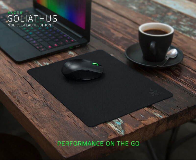 2022年最新海外 Razer公式 Razer Goliathus Mobile Stealth Edition ゲーミングマウスパッド # RZ02 -01820500-R3M1 レーザー photographiemaroc.com