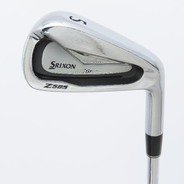 【中古】ダンロップ　SRIXON　スリクソン Z585 アイアン スチールシャフト　 シャフト：スチールシャフト Cランク　フレックス判別不能　男性用 メンズ用　右用