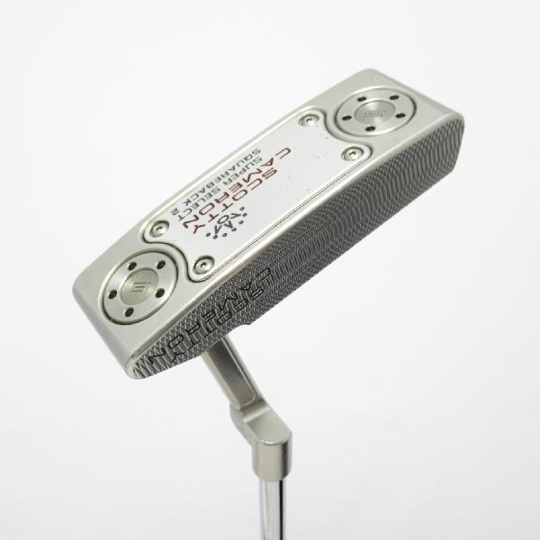 【中古】スコッティキャメロン SELECT スーパー セレクト スクエアバック2 パター スチールシャフト 【34】シャフト:スチールシャフトCランク フレックス計測項目外 男性用 メンズ用 右用|GDOゴルフショップ 店