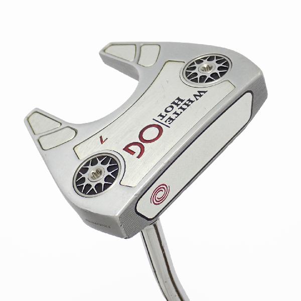【中古】オデッセイ　White Hot　ホワイトホット オージー #7 パター スチールシャフト　 【33】 シャフト：スチールシャフト CDランク　フレックス計測項目外　男性用 メンズ用　右用