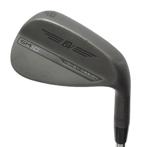 【中古】タイトリスト　Vokey　ボーケイ SM10 ジェットブラック ウェッジ BV105　 【48-10】 シャフト：BV105 Cランク　フレックス設定無　男性用 メンズ用　右用