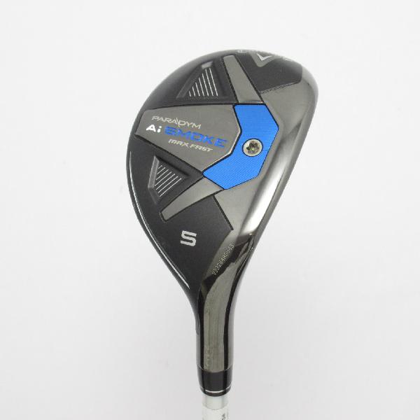 【中古】キャロウェイゴルフ Ai SMOKE パラダイム Ai SMOKE MAX FAST ユーティリティ ELDIO 40 for Callaway レディス 【U5】 シャフト:ELDIO 40 for Callaway CDランク フレックスL 右用