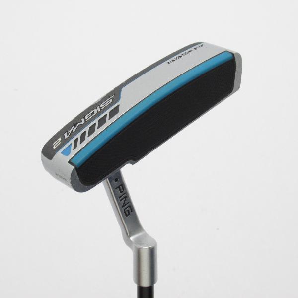 【中古】ピン　SIGMA 2　SIGMA2 ANSER プラチナム仕上げ パター カーボンシャフト　 【34】 シャフト：カーボンシャフト Cランク　フレックス計測項目外　男性用 メンズ用　右用