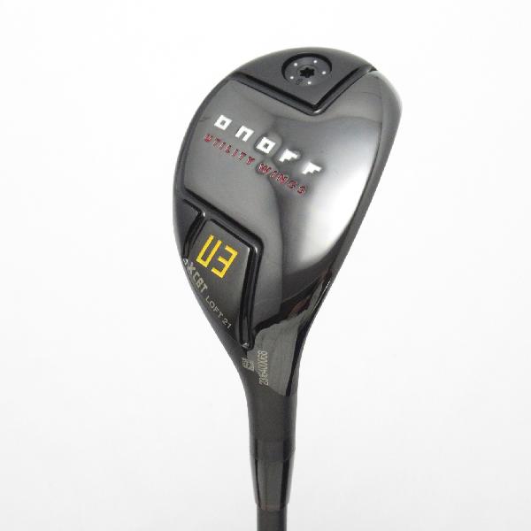 【中古】オノフ　KURO　オノフ KURO ウイングス ユーティリティ ONOFF CBT：624I　 【U3】 シャフト：ONOFF CBT：624I Bランク　フレックスS　男性用 メンズ用　右用