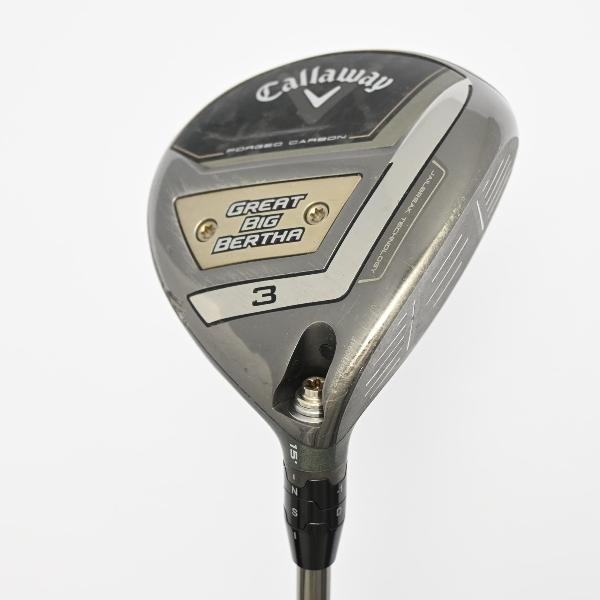 【中古】キャロウェイゴルフ　BIG BERTHA　GREAT BIG BERTHA(2023) フェアウェイウッド SPEEDER NX 40 BLK for GBB　 【3W】 シャフト：SPEEDER NX 40 BLK for GBB Cランク　フレックスR　男性用 メンズ用　右用