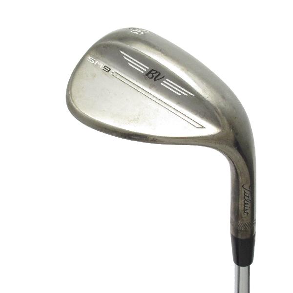 【中古】タイトリスト Vokey ボーケイ SM9 BRASHED STEEL ウェッジ Dynamic Gold 【58-10】シャフト:Dynamic GoldCランク フレックスWEDGE 男性用 メンズ用 右用|GDOゴルフショップ 店