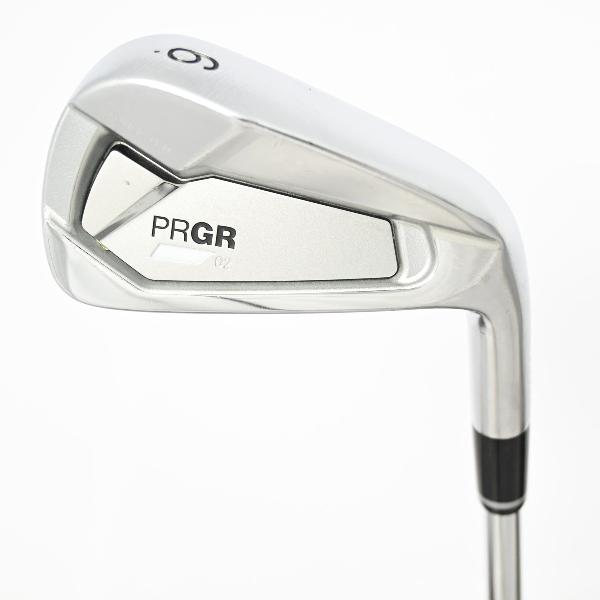 【中古】プロギア　PRGR　02(2023) アイアン N.S.PRO スペックスチールIII ver.2　 シャフト：N.S.PRO スペックスチールIII ver.2 Cランク　フレックスSR　男性用 メンズ用　右用