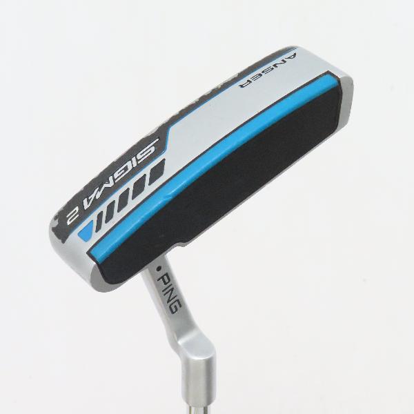 【中古】ピン　SIGMA 2　SIGMA2 ANSER プラチナム仕上げ パター スチールシャフト　 【33】 シャフト：スチールシャフト CDランク　フレックス計測項目外　男性用 メンズ用　右用