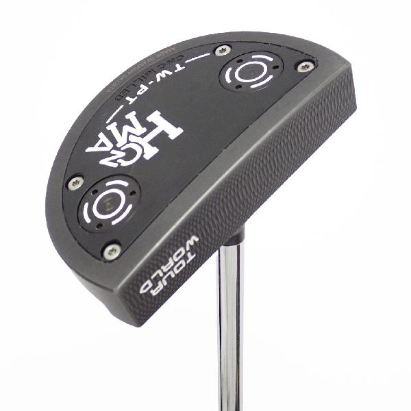 【中古】本間ゴルフ　TOUR WORLD　TW-PT MALLET センターシャフト パター スチールシャフト　【34】シャフト：スチールシャフトCランク　フレックス計測項目外　男性用 メンズ用　右用｜GDOゴルフショップ 店