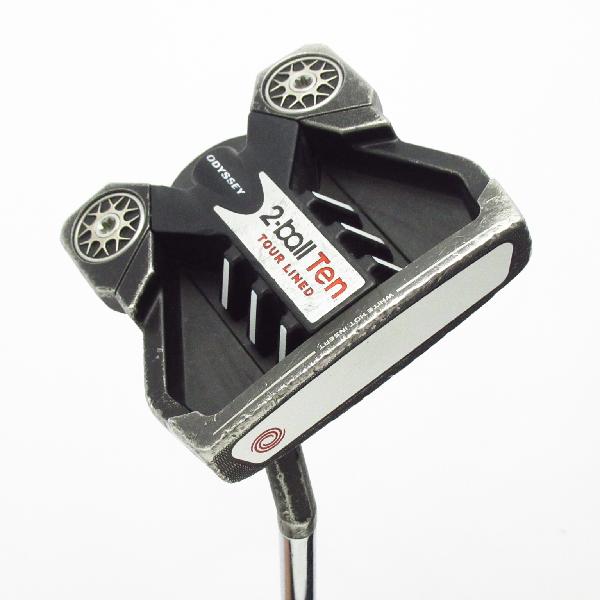 【中古】オデッセイ　ODYSSEY　2BALL TEN S LINED(2022) パター カーボンスチール複合シャフト　 【34】 シャフト：カーボンスチール複合シャフト Dランク　フレックス計測項目外　男性用 メンズ用　右用