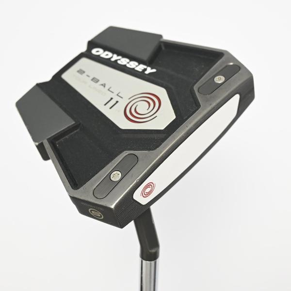 【中古】オデッセイ　ODYSSEY　2-BALL ELEVEN ツアーライン ショートスラントネック パター カーボンスチール複合シャフト　 【33】 シャフト：カーボンスチール複合シャフト Cランク　フレックス計測項目外　男性用 メンズ用　右用