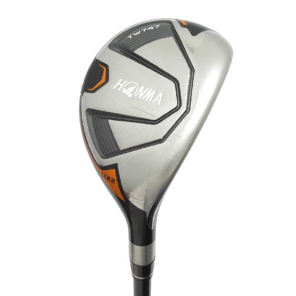 【中古】本間ゴルフ　TOUR WORLD　TOUR WORLD TW747 UT ユーティリティ VIZARD UT-H7　【22】シャフト：VIZARD UT-H7Cランク　フレックス設定無　男性用 メンズ用　右用｜GDOゴルフショップ 店 8,939円