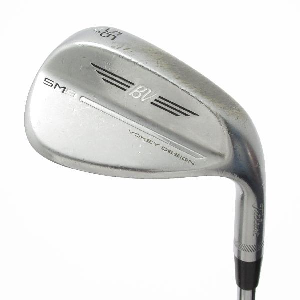 【中古】タイトリスト Vokey ボーケイ SM9 TOUR CHROME ウェッジ BV105 【56-14】シャフト:BV105Dランク フレックス設定無 男性用 メンズ用 右用|GDOゴルフショップ 店