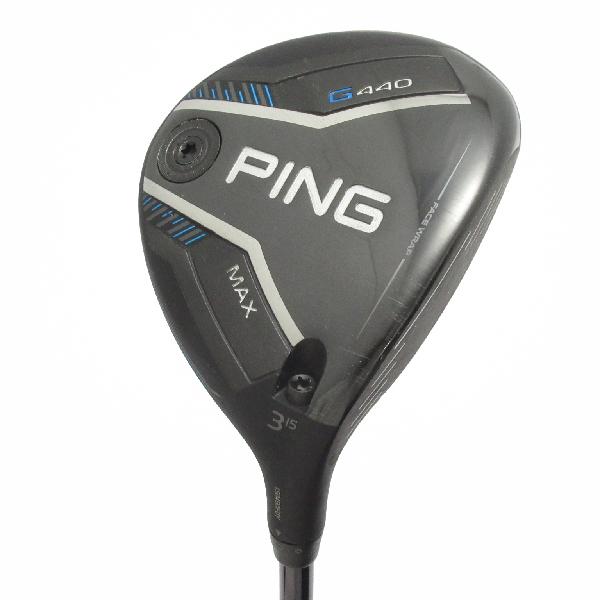 【中古】ピン G440 G440 MAX フェアウェイウッド PING TOUR 2.0 BLACK 65 【3W】シャフト:PING TOUR 2.0 BLACK 65Cランク フレックスS 男性用 メンズ用 右用|GDOゴルフショップ 店