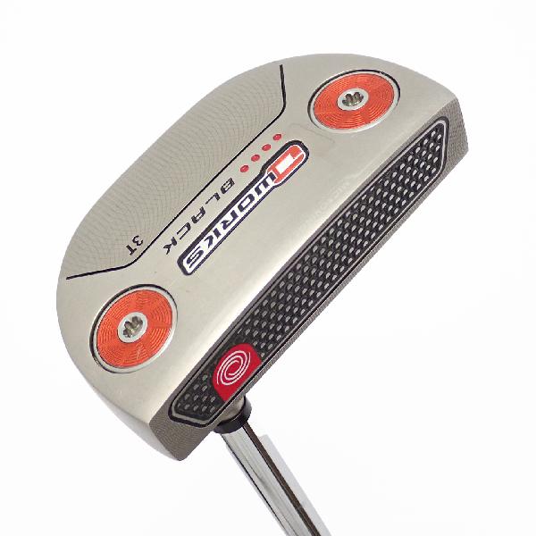 【中古】オデッセイ　ODYSSEY WORKS　オー・ワークス ブラック パター ﾂｱｰバージョン CE パター スチールシャフト　 【34】 シャフト：スチールシャフト Cランク　フレックス計測項目外　男性用 メンズ用　右用