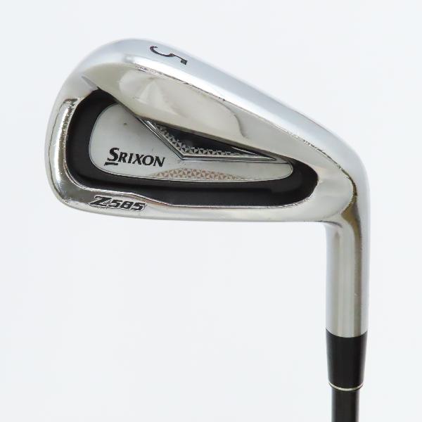 【中古】ダンロップ　SRIXON　スリクソン Z585 アイアン Miyazaki Mahana　シャフト：Miyazaki MahanaCランク　フレックスS　男性用 メンズ用　右用｜GDOゴルフショップ 店