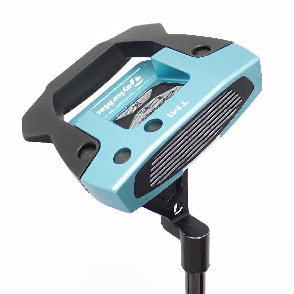【中古】テーラーメイド　SPIDER　スパイダー GTX トラスヒール ICE BLUE TM1 パター スチールシャフト　【34】シャフト：スチールシャフトCランク　フレックス計測項目外　男性用 メンズ用　右用｜GDOゴルフショップ 店