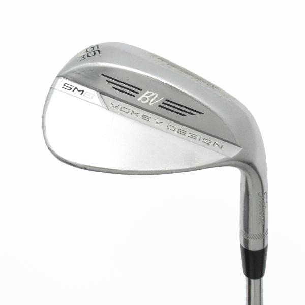 【中古】タイトリスト　Vokey　ボーケイ SM8 ツアークローム ウェッジ スチールシャフト　 【56-08】 シャフト：スチールシャフト Dランク　フレックス判別不能　男性用 メンズ用　右用