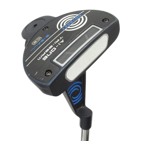 【中古】オデッセイ　AI-ONE　Ai-ONE TRI-BEAM 2-BALL CS パター スチールシャフト　 【34】 シャフト：スチールシャフト CDランク　フレックス計測項目外　男性用 メンズ用　右用