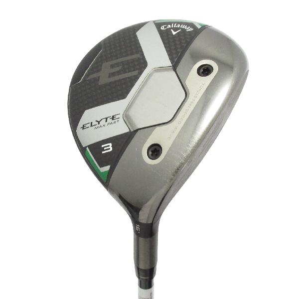 【中古】キャロウェイゴルフ　ELYTE　エリート MAX FAST フェアウェイウッド LIN-Q 40 for Callaway　 【3W】 シャフト：LIN-Q 40 for Callaway CDランク　フレックスSR　男性用 メンズ用　右用