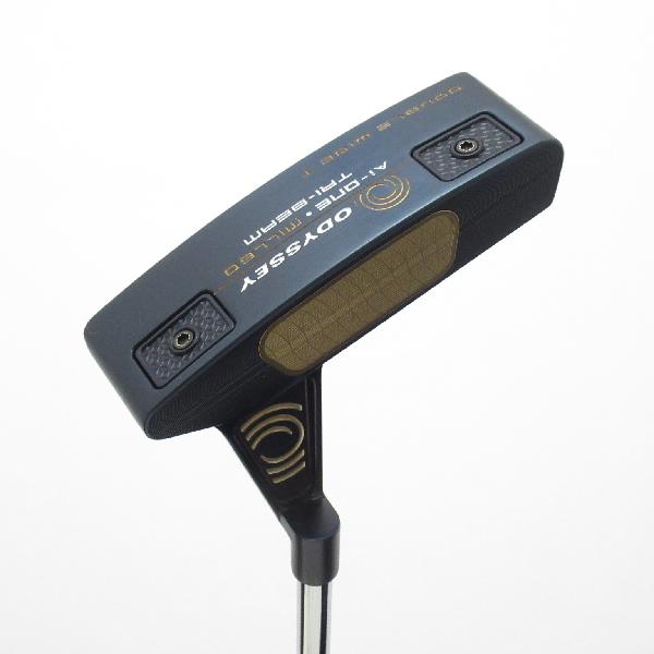 【中古】オデッセイ　AI-ONE MILLED　Ai-ONE MILLED TRI-BEAM DOUBLE WIDE T CH パター スチールシャフト　【34】シャフト：スチールシャフトBCランク　フレックス計測項目外　男性用 メンズ用　右用｜GDOゴルフショップ 店