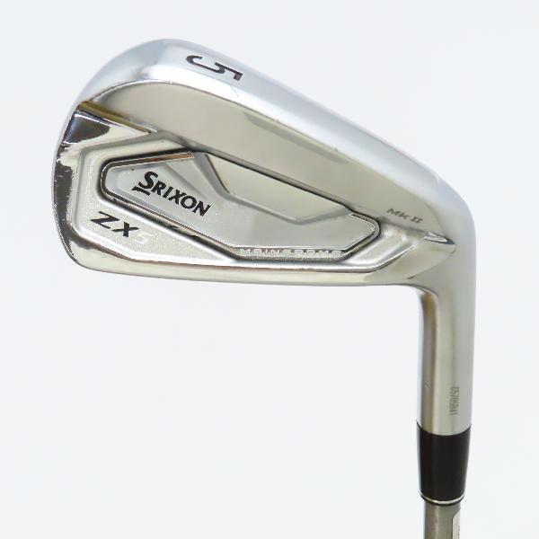 【中古】ダンロップ　SRIXON　スリクソン ZX5 MkII アイアン Aerotech SteelFiber i80cw　 シャフト：Aerotech SteelFiber i80cw Cランク　フレックスS　男性用 メンズ用　右用