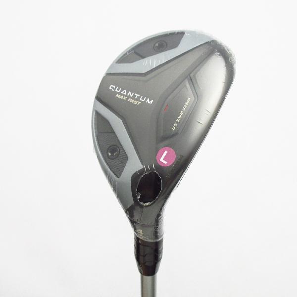 【中古】キャロウェイゴルフ　QUANTUM　QUANTUM MAX FAST ユーティリティ SPDSTAR 40 LDY　レディス 【U4】シャフト：SPDSTAR 40 LDYAランク　フレックスL　右用｜GDOゴルフショップ 店