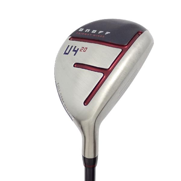 【中古】オノフ　AKA　オノフ フェアウェイウィングス 赤 ユーティリティ SMOOTH KICK MP-520U　 【U4】 シャフト：SMOOTH KICK MP-520U CDランク　フレックスSR　男性用 メンズ用　右用