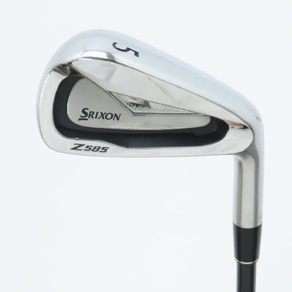 【中古】ダンロップ　SRIXON　スリクソン Z585 アイアン Miyazaki Mahana　 シャフト：Miyazaki Mahana CDランク　フレックスS　男性用 メンズ用　右用