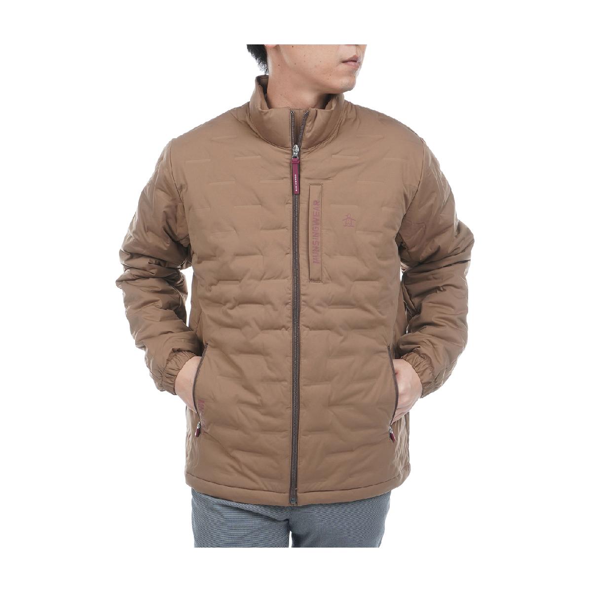 楽天市場】マンシングウェア 切り替えダウンジャケット カーキ フード