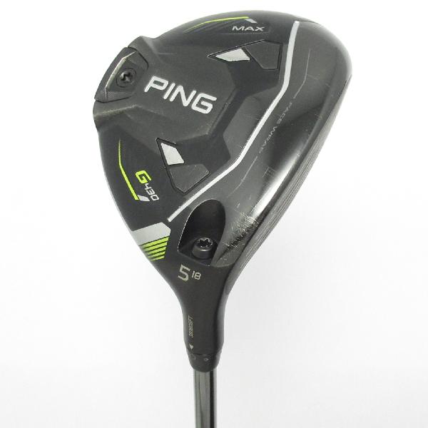 【中古】ピン G430 G430 MAX フェアウェイウッド PING TOUR 2.0 CHROME 65 【5W】シャフト:PING TOUR 2.0 CHROME 65CDランク フレックスS 男性用 メンズ用 右用|GDOゴルフショップ 店