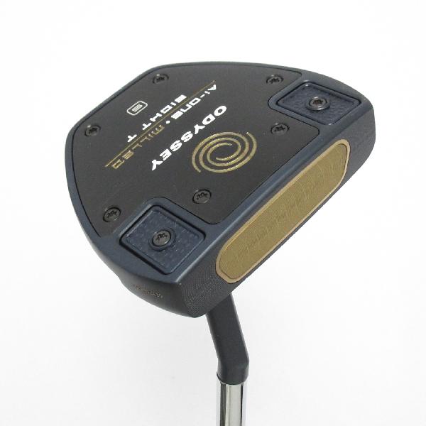 【中古】オデッセイ　AI-ONE MILLED　Ai-ONE MILLED EIGHT T S パター スチールシャフト　【34】シャフト：スチールシャフトBCランク　フレックス計測項目外　男性用 メンズ用　右用｜GDOゴルフショップ 店
