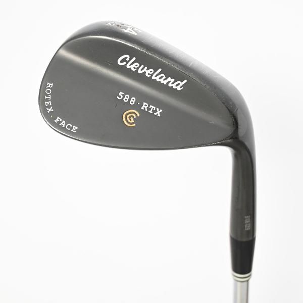 【中古】クリーブランド Cleveland Golf 588 RTX BLACK PEARL ウェッジ スチールシャフト 【54-12】 シャフト:スチールシャフト Dランク フレックス判別不能 男性用 メンズ用 右用