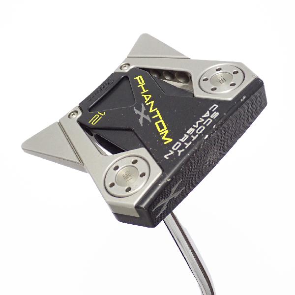 【中古】スコッティキャメロン　ファントム X　19 ファントム X 12 パター スチールシャフト　【34】シャフト：スチールシャフトCDランク　フレックス計測項目外　男性用 メンズ用　右用｜GDOゴルフショップ 店