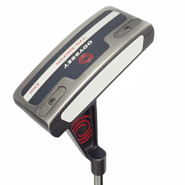 【中古】オデッセイ ODYSSEY TRI-BEAM DOUBLE WIDE パター カーボンスチール複合シャフト 【34】シャフト:カーボンスチール複合シャフトCDランク フレックス計測項目外 男性用 メンズ用 右用|GDOゴルフショップ 店
