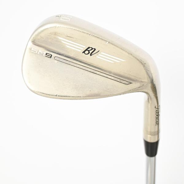 【中古】タイトリスト　Vokey　ボーケイ SM9 BRASHED STEEL ウェッジ スチールシャフト　 【50-12】 シャフト：スチールシャフト CDランク　フレックス判別不能　男性用 メンズ用　右用
