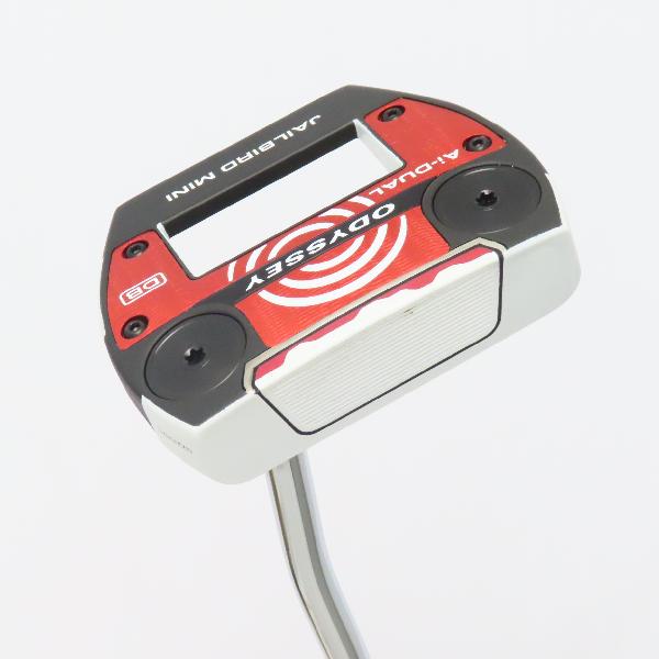 【中古】オデッセイ　Ai-DUAL　Ai-DUAL JAILBIRD MINI パター スチールシャフト　【34】シャフト：スチールシャフトCランク　フレックス計測項目外　男性用 メンズ用　右用｜GDOゴルフショップ 店