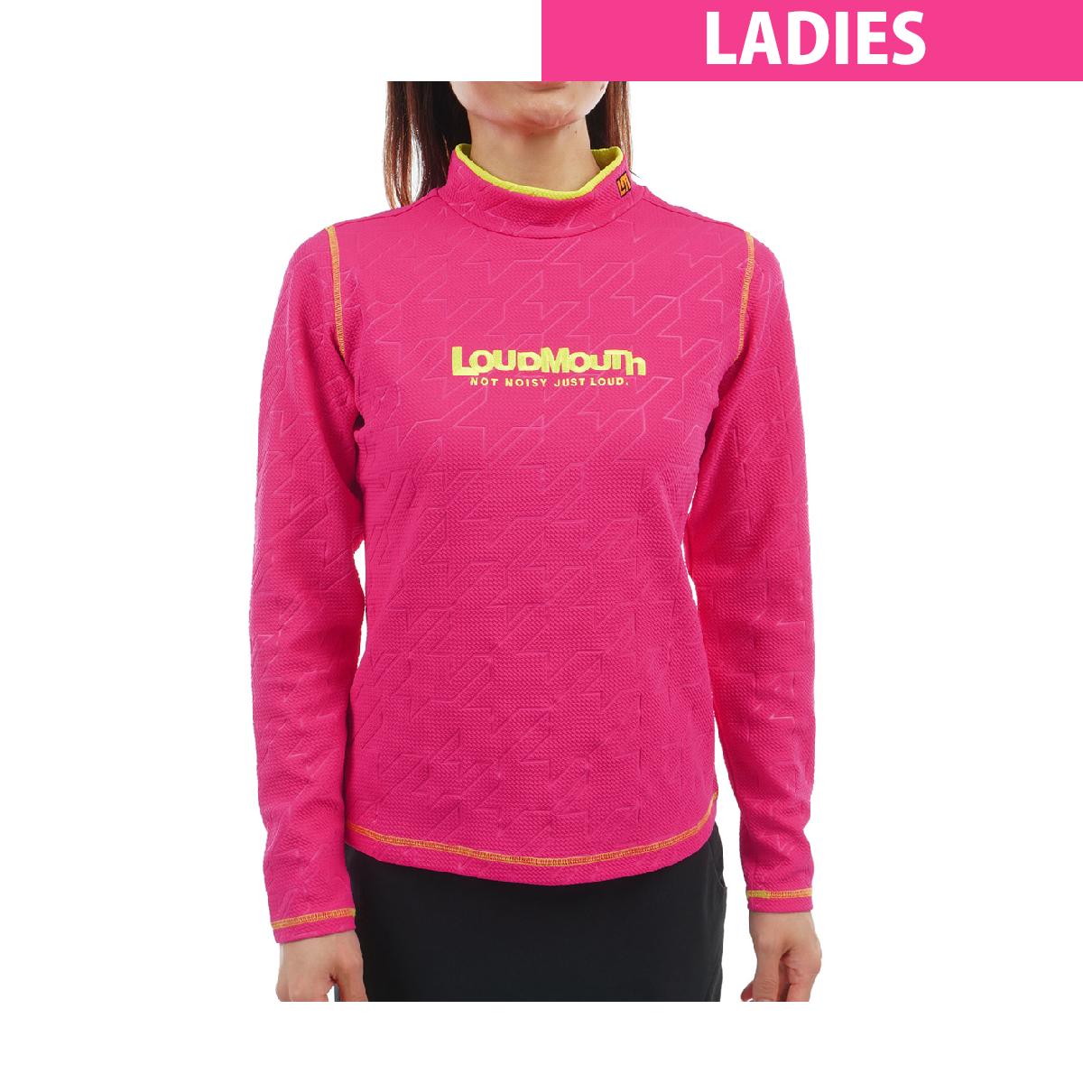 楽天市場】ラウドマウス メンズ エンボスジャージ長袖シャツ ゴルフ