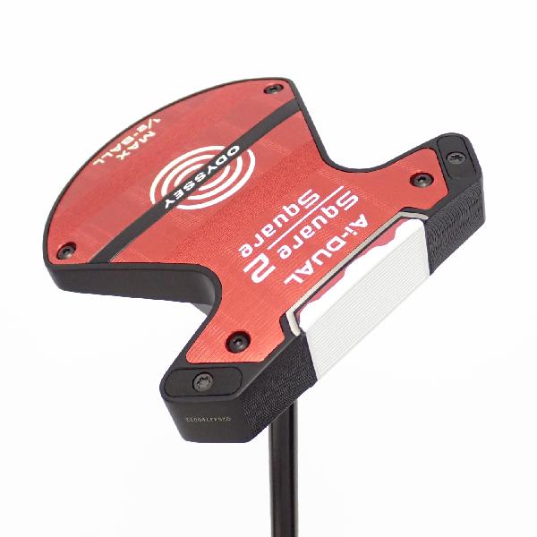 【中古】オデッセイ Ai-DUAL Ai-DUAL Square 2 Square 1/2BALL MAX パター スチールシャフト 【34】シャフト:スチールシャフトBランク フレックス計測項目外 男性用 メンズ用 右用|GDOゴルフショップ 店