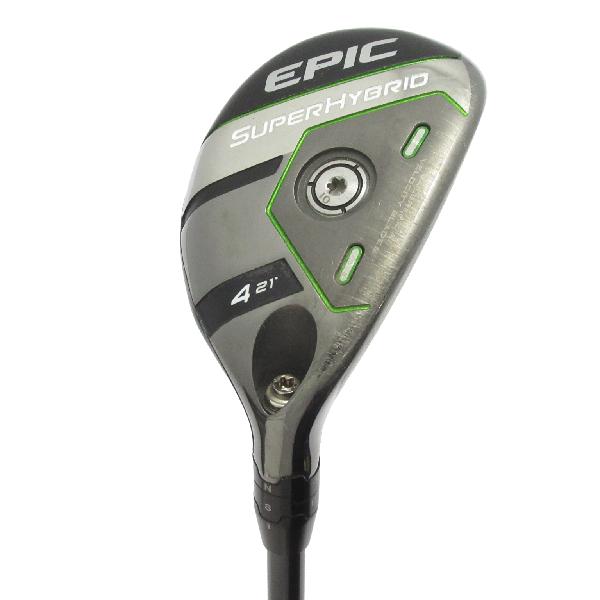 【中古】キャロウェイゴルフ　EPIC　EPIC SUPER HYBRID ユーティリティ Diamana 55 for Callaway　【U4】シャフト：Diamana 55 for CallawayDランク　フレックスS　男性用 メンズ用　右用｜GDOゴルフショップ 店 12,382円