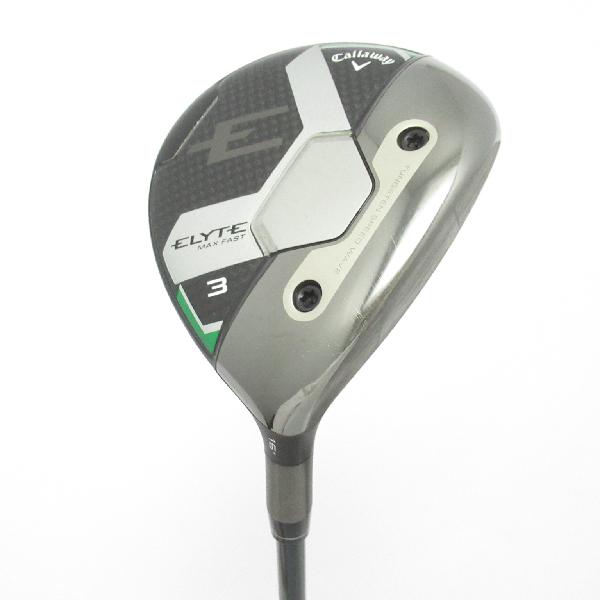 【中古】キャロウェイゴルフ　ELYTE　エリート MAX FAST フェアウェイウッド LIN-Q 40 for Callaway　【3W】シャフト：LIN-Q 40 for CallawayCランク　フレックスSR　男性用 メンズ用　右用｜GDOゴルフショップ 店