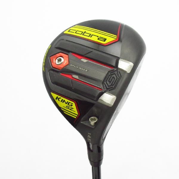 【中古】コブラ　KING　キング SPEEDZONE (ブラック／イエロー) フェアウェイウッド Speeder EVOLUTION for SZ　 【3W】 シャフト：Speeder EVOLUTION for SZ Cランク　フレックスSR　男性用 メンズ用　右用