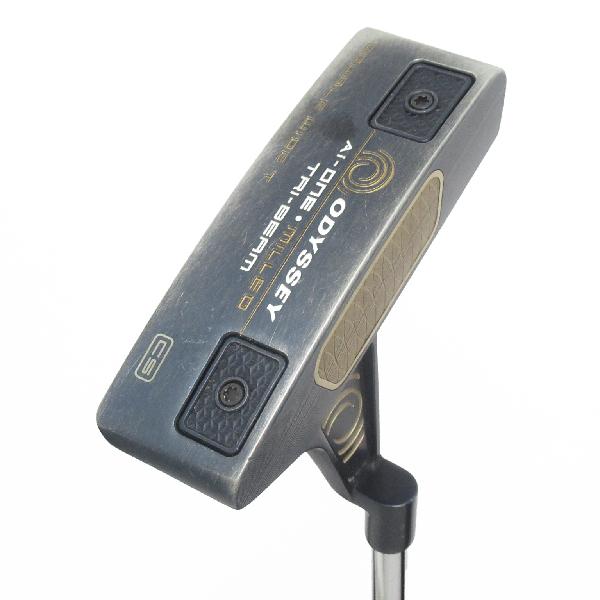 【中古】オデッセイ AI-ONE MILLED Ai-ONE MILLED TRI-BEAM DOUBLE WIDE T CS パター スチールシャフト 【34】シャフト:スチールシャフトDランク フレックス計測項目外 男性用 メンズ用|GDOゴルフショップ 店