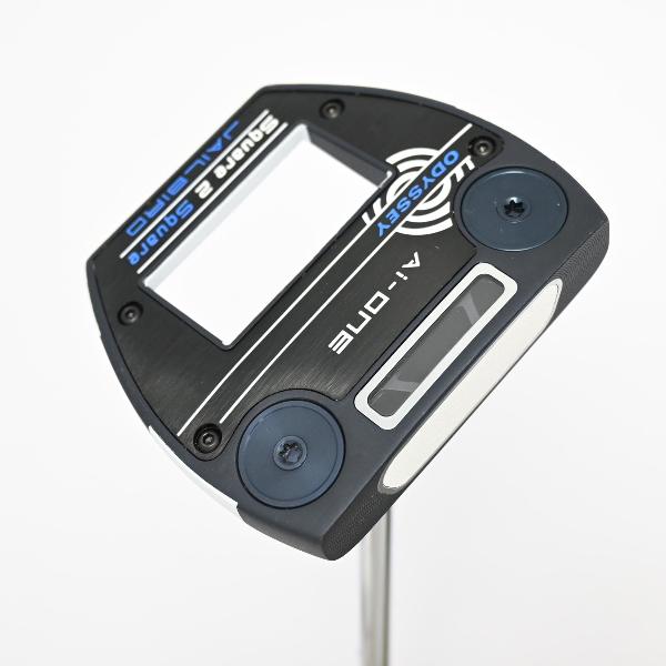【中古】オデッセイ　AI-ONE　Ai-ONE Square 2 Square JAILBIRD パター スチールシャフト　【34】シャフト：スチールシャフトCランク　フレックス計測項目外　男性用 メンズ用　右用｜GDOゴルフショップ 店